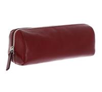 Leonhard Heyden Cuir Trousse à Crayons Cambridge Pencil Case Red Rouge foncé