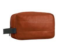 LEONHARD HEYDEN Cuir Trousse de Toilette Hamburg Washbag Cognac Brun