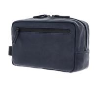 Leonhard Heyden Den Haag Trousse de toilette Cuir 23 cm bleu