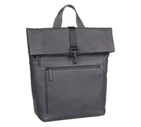 Leonhard Heyden Den Haag Sac à dos en cuir 40 cm pour ordinateur portable grau (906758-7)