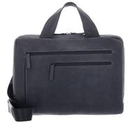 Leonhard Heyden Porte-documents Den Haag en cuir 38 cm pour ordinateur portable gris