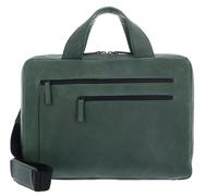 Leonhard Heyden Porte-documents Den Haag en cuir 38 cm pour ordinateur portable olive