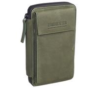 Leonhard Heyden Étui en cuir pour portable Den Haag 11 cm vert