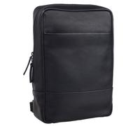 Leonhard Heyden Hamburg Cuir véritable 30 cm noir