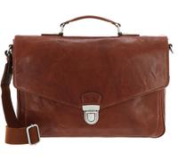 LEONHARD HEYDEN mallette Austin Briefcase 1 Compartment Cognac
