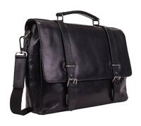 LEONHARD HEYDEN Briefcase 2 Compartments Black