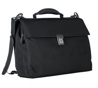 Leonhard Heyden mallette sac à épaule bandoulière pour ordinateur portable Soho Briefcase 2 Compartment Black noir