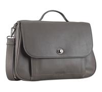 LEONHARD HEYDEN Mallette taupe en cuir pour femme - Nizza Business Bag Taupe 231610