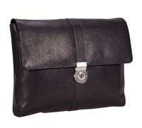 Leonhard Heyden Porte-documents Bergamo en cuir 37 cm Compartiment pour ordinateur portable schwarz (906849-8)