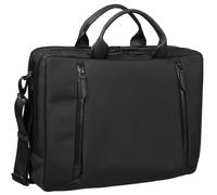 LEONHARD HEYDEN Porte-documents 'Helsinki' noir, Taille One Size