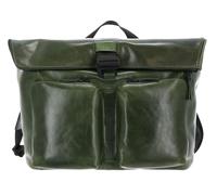 Leonhard Heyden Porto Messenger Cuir 38 cm vert