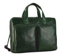 Leonhard Heyden Porto Porte-documents Cuir 38 cm flaschengrün (907810-4)