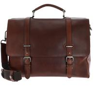 Leonhard Heyden Roma Porte-documents en cuir 39 cm Compartiment pour ordinateur portable brun
