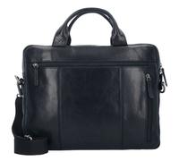 Leonhard Heyden Roma Porte-documents en cuir 37 cm Compartiment pour ordinateur portable noir