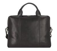 Leonhard Heyden Roma Porte-documents en cuir 38 cm Compartiment pour ordinateur portable noir