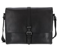 Leonhard Heyden Roma Porte-documents en cuir 35 cm Compartiment pour ordinateur portable noir