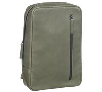 LEONHARD HEYDEN Sac à bandoulière 'Den Haag' olive / noir, Taille One Size