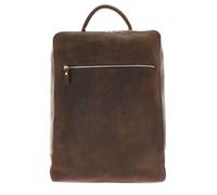 LEONHARD HEYDEN Sac à dos pour ordinateur portable brun foncé en cuir - Salisbury Business Rucksack 7669 Rotbraun 87113