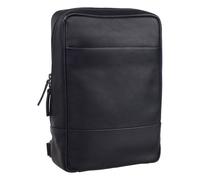 Leonhard Heyden Sac à bandoulière Hamburg en cuir 20 cm schwarz (907085-8)