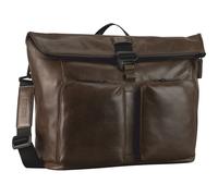 Leonhard Heyden Porto Messenger Cuir 38 cm brun