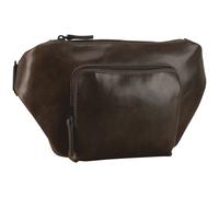 LEONHARD HEYDEN Sac banane brun foncé en cuir pour femme et homme - Porto Crossbag Greybrown 239568