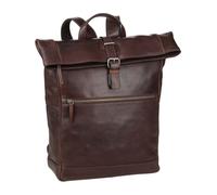 LEONHARD HEYDEN Sac d’ordinateur portable 'Roma' brun foncé, Taille One Size