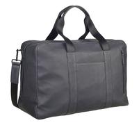 Leonhard Heyden Sac de voyage en cuir Den Haag 50 cm gris
