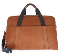 Leonhard Heyden Hamburg Sac de voyage Weekender Cuir 52 cm brun
