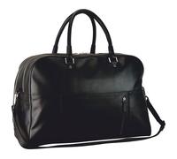 LEONHARD HEYDEN Sac de voyage noir en cuir pour homme - Montreal Business Travel Bag 234117