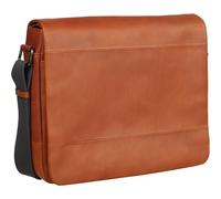 Leonhard Heyden Hamburg Messenger en cuir, 32 cm, compartiment pour ordinateur portable brun