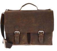 LEONHARD HEYDEN Salisbury Aktenmappe 3 Fächer 7612 Rotbraun