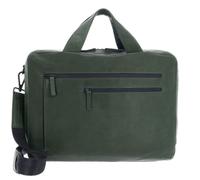 LEONHARD HEYDEN Serviette vert foncé en cuir pour femme et homme - Den Haag RV-Aktenmappe 2 Fächer 6750 Olive 136193