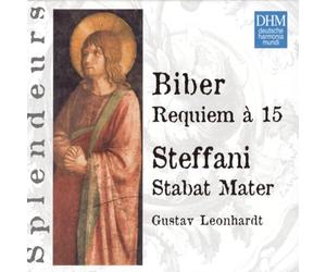 Leonhardt, Gustav - Biber : Requiem à 15 / Steffani : Stabat Mater