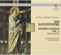Leonhardt, Gustav - Cantates Sacrées, Vol.3 : BWV 37 à 60
