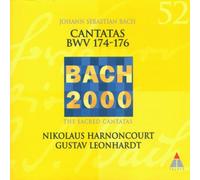 Leonhardt - Les Cantates sacrées BWV 174 à 176 ( coll. Bach 2000 )