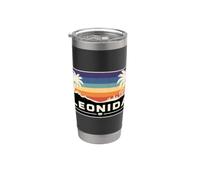 Leonida Inspired Grand Sunset Outdoor Visitor Nature Game Gobelet isotherme en acier inoxydable double paroi