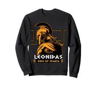 Léonidas Roi de Sparte Guerrier Grec Ancien Épique Sweatshirt