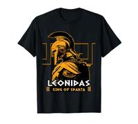 Léonidas Roi de Sparte Guerrier Grec Ancien Épique T-Shirt