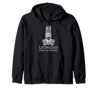 Leonidas - Roi de Sparte - Histoire Militaire Grecque Antique Sweat à Capuche