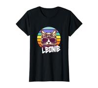 LEONIE - Joli prénom de fille avec un chat cool T-Shirt