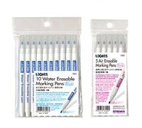 Leonis Marqueurs effaçables à l'eau 10 Water Erasable Pen & 5 Air Erasable Pens