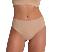 Leonisa Culotte Brésilienne Taille Haute Invisible Femme - Microfibre sans Coutures, Effet Ventre Plat, Lingerie Gainante Confortable, Zéro Marque