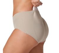 Leonisa Culotte Realza Gluteos avec Rembourrage Amovible - Style Culotte Magic Benefit, Cuir, M