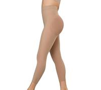 Leonisa Vêtement Galbant sans Couture Taille Haute pour Femme - Capri ou Gainant - Gaine Amincissante pour Femme, Beige - Capri Shaper, Medium