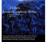 Leonore Kirschstein, Margarethe Bence, Kurt Equiluz, Erich Wenk - Bach: Schleicht, spielende Wellen; Dramma per Musica BWV 206 - SL 1354 - Vinyl LP