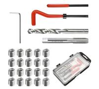 LEONTOOL 25 Pièces Kit Réparation Filetage 3/8-16 SAE
