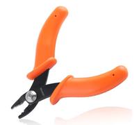 LeonTool 3,3 Pouces Mini Bead Pince à Sertir Outil de Sertissage avec Mâchoire Incurvée Pour Bijoux 2mm et 3mm