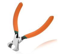 LEONTOOL 4.6" Mini Pince de coupe d’extrémité de précision Pince à haute teneur en acier au carbone pour les arrêts d’installation de fermeture à glissière, la coupe de fil et l’arrachage de clous