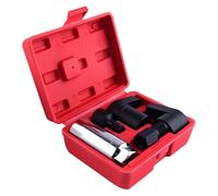 LEONTOOL 5PCS O2 Capteur d’oxygène Socket Chaser Filetage, 3/8" 1/2" Drive x 7/8" 22mm, Acier CR-V forgé Automobile Offset Capteurs d’oxygène Outil de retrait de clé