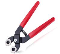 LEONTOOL 6,5 pouces petite pince à carreaux de verre, pince à mosaïque en verre à roulettes en carbure robuste et pince à carreaux de céramique HD, outil à main Mini Mirror Tiles Cutter